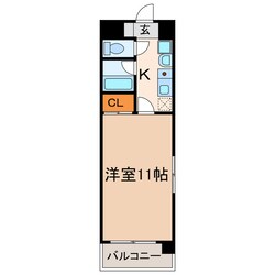 レージュAsanoの物件間取画像